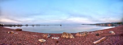 Grand Marais Harbor by Stephan Hoglund